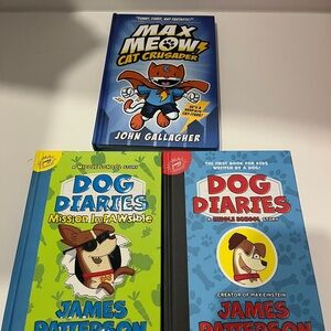 Max Meow and Dog Diaries Book Set